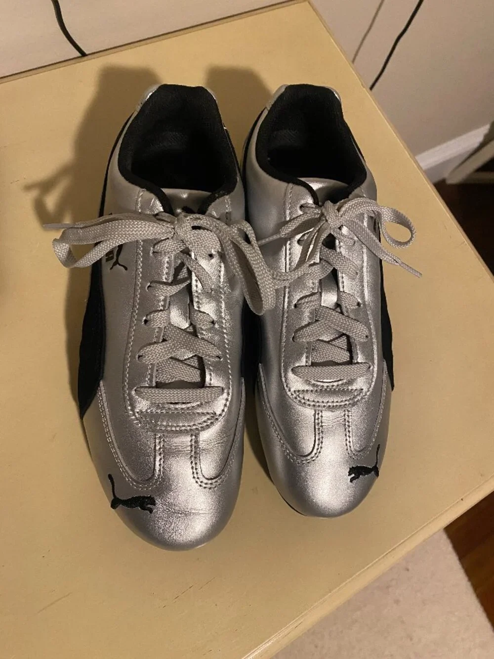 Puma Speedcat metallic women's sneakers. size 8.5